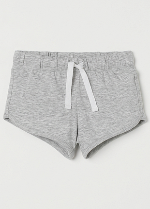 Шорты трикотажные легкие детские летние нм h&amp;m для девочки 2