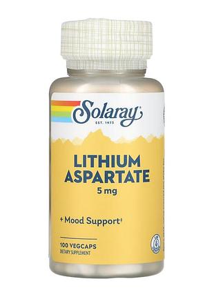Lithium aspartate 5mg - 100 vcaps