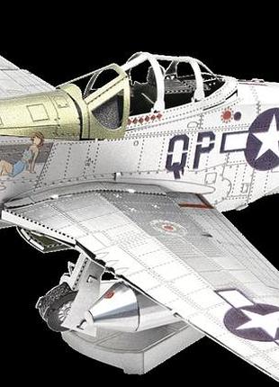 Металевий 3d конструктор mustang p51d sweet arlene