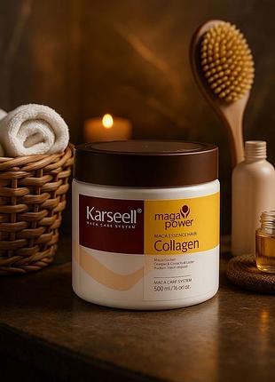 Маска для волосся karseell maca power colagen 500 мл