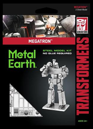 Металлический 3d конструктор megatron transformers 7