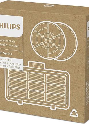 Набор фильтров для безмешочного пылесоса philips xv1210/01