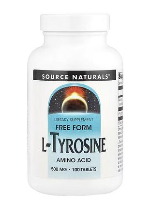 L-tyrosine 500mg - 100 tabs