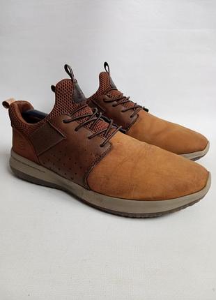 Кожаные кроссовки skechers