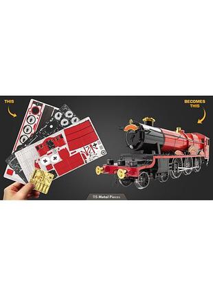 Металлический 3d конструктор "harry potter hogwarts express" 10