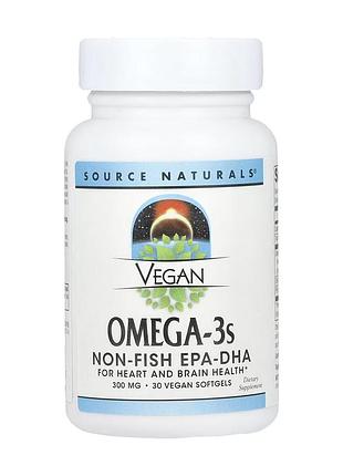 Vegan omega-3s epa-dha 300 mg - 30 softgels