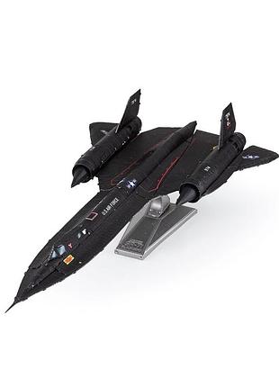 Металлический 3d конструктор самолёт ввс сша lockheed sr-71 blackbird 2