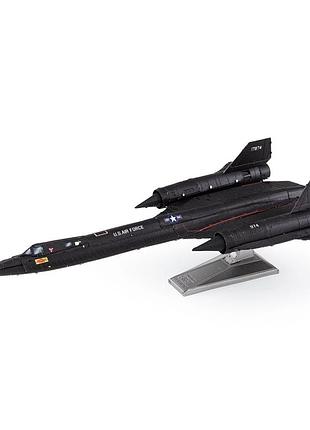 Металлический 3d конструктор самолёт ввс сша lockheed sr-71 blackbird 3