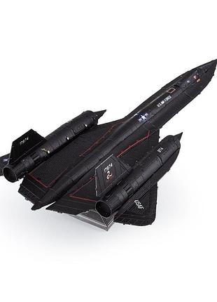 Металлический 3d конструктор самолёт ввс сша lockheed sr-71 blackbird 5