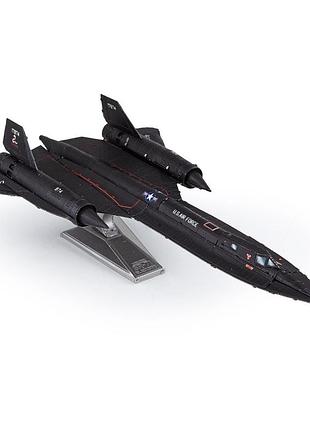 Металлический 3d конструктор самолёт ввс сша lockheed sr-71 blackbird 6