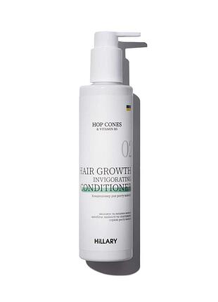 Кондиционер для роста волос hillary hop cones & b5 hair growth invigorating, 250 мл