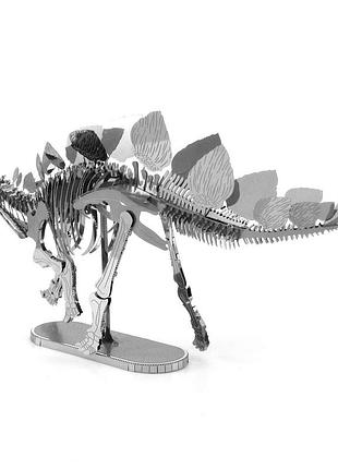 Металевий 3d конструктор скелет stegosaurus 3