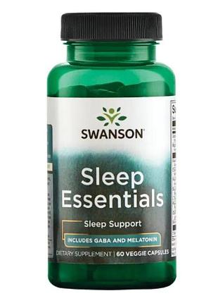 Sleep essentials - 60 veg caps per bottle