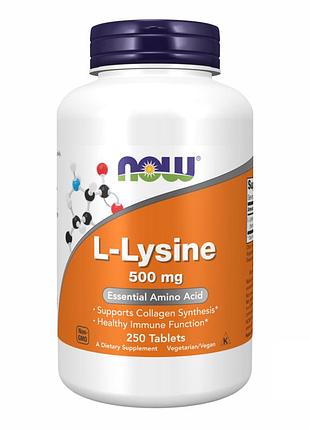 Lysine 500mg - 250 tabs
