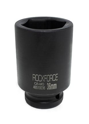 Головка ударная глубокая 36мм (6гр),3/4" rockforce rf-46510036