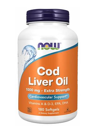Cod liver oil 1000mg - 180 sgels