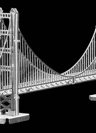 Металлический 3d конструктор мост золотые ворота