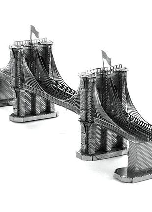 Металлический 3d конструктор бруклинский мост 4