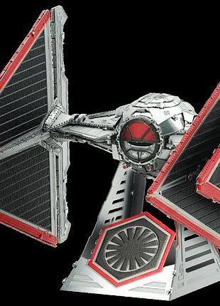 Металевий 3d конструктор star wars - sith tie fighter