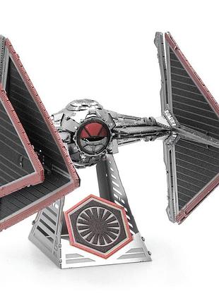 Металлический 3d конструктор "star wars - sith tie fighter" 6