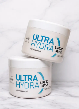 Інтенсивна зволожуюча ліпідна маска для волосся unic ultra hydra lipidic mask