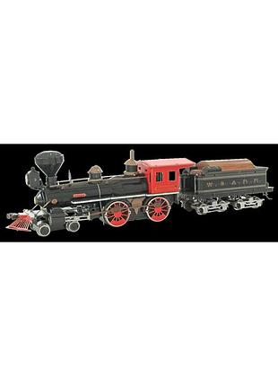 Металевий 3d конструктор wild west 4-4-0 locomotive