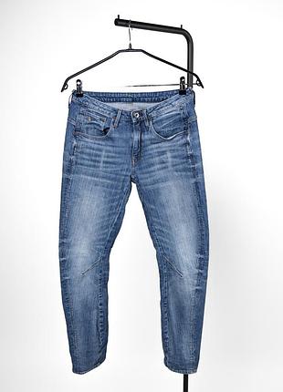 G-star womens arc 3d low boyfriend jeans blue zip closure denim pants оригінальні, жіночі джинси у класичному, синьому кольорі
