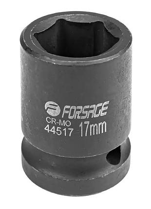 Головка ударная 17мм (6гр.), 1/2" forsage f-44517