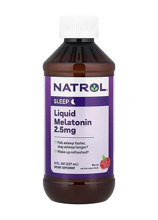 Melatonin liquid 2.5mg - 237 ml