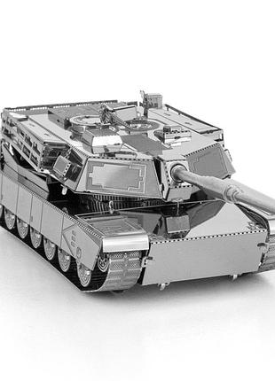 Металлический 3d конструктор tank - m1 abrams 5