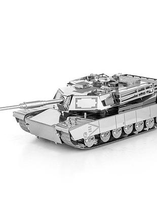 Металлический 3d конструктор tank - m1 abrams 6