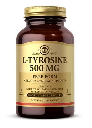 L-tyrosine 500mg - 100 vcaps