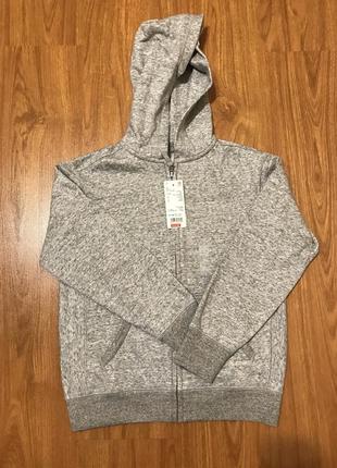 Худи uniqlo 11-12 лет серое и синее 5