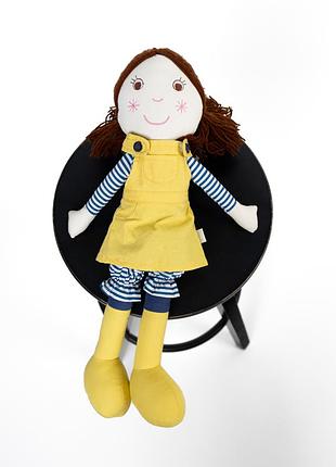 Jojo maman bebe rag doll plush toy girl soft fabric kids gift оригінальна, м’яка лялька, іграшка у яскравому та милому дизайні