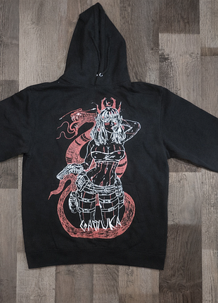 🔥 нове стильне худі з принтом / streetwear / унісекс

📌 стан: нове (з біркою)
📌 розмір: m (оверсайз посадка)