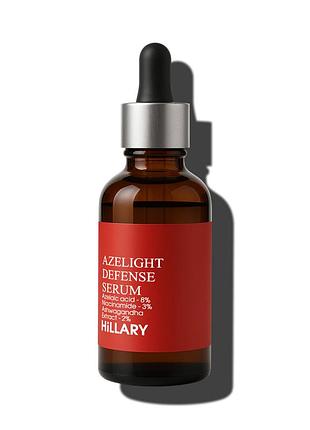 Азелаїнова освітлювальна сироватка hillary azelight defense serum, 30 мл