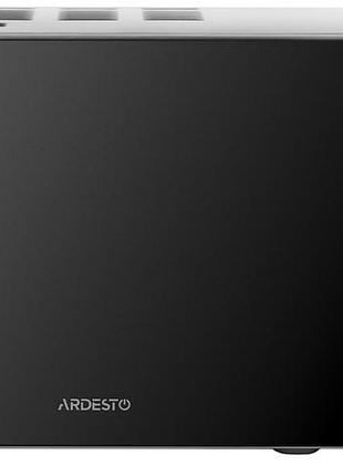 Микроволновая печь ardesto go-egr923bl, 23л, электр. управл., 900вт, гриль, дисплей, откр.кнопкой, черный