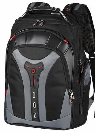 Рюкзак для ноутбука, wenger 600639 pegasus 17", чёрно-серый