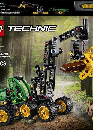 Конструктор lego technic колісний комбайн john deere 1470h