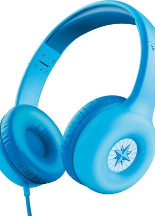 Наушники trust 25278_trust nouna headphones mini-jack, mic, синий