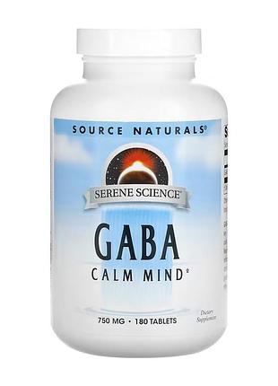 Serene science® gaba 750 mg - 180 tabs