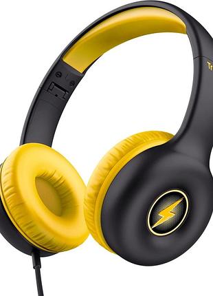 Наушники trust 25406_trust nouna headphones mini-jack, mic, черный