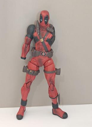 Фигурка marvel дедпул, 18 см - deadpool, на запчасти, оригинал шарнирная фигурка