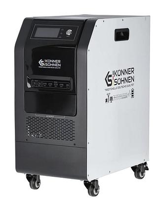 Портативная электростанция konner&sohnen ks 5200ps, 5200вт, 5120вт·ч, lifepo4, ups, 56кг