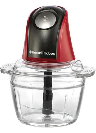 Измельчитель russell hobbs 27130-56 desire red, 200вт, чаша-500мл, стекло, корпус-пластик, крассный