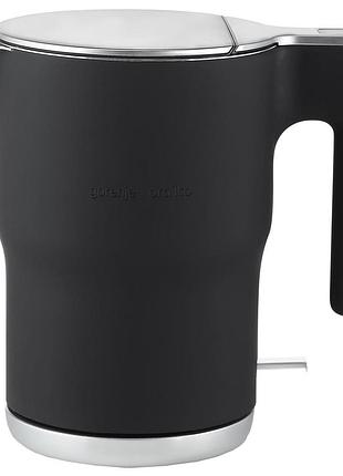 Электрочайник gorenje k15orab 1.5л, с двойными стенками, черный матовый