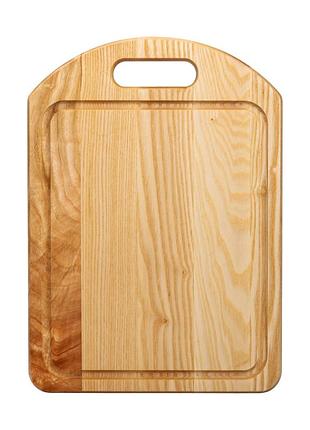Разделочная деревянная доска прямоугольная 35×25 см ясень c16w250350