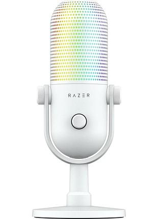 Мікрофон геймінговий razer rz19-05060200-r3m1 seiren v3 chroma, uni, rgb, usb-a, 2м, білий