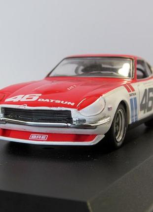 Datsun 240z bre 46 1971, greenlight. 1:43 коробка и бокс. tokyo torque