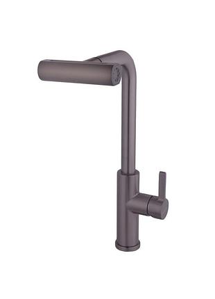 Смеситель для кухни globus lux alpen sbt1-2044-gp графитный